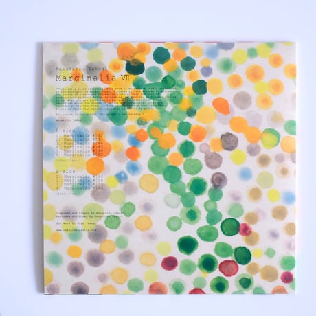 Marginalia Ⅶ / Masakatsu Takagi　(LP)