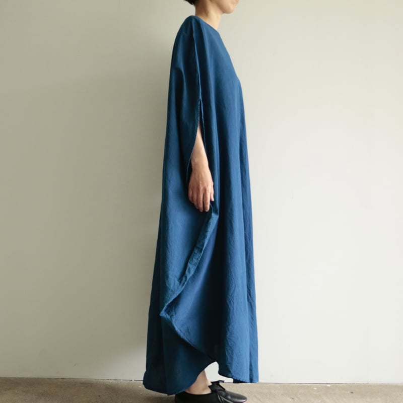 COSMIC WONDER /Cotton paper voile circle dress COSMIC WONDER /Cotton paper voile circle dress