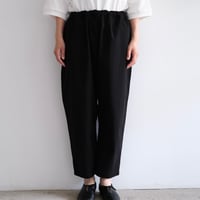 Yoli / Cotton eazy pants (Lady's、Men's /Black)