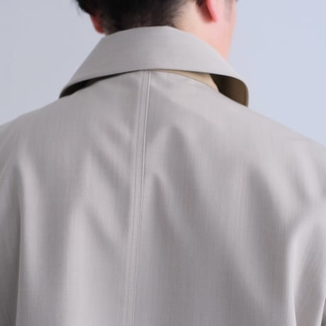 AURALEE / WOOL MAX CANVAS BLOUSON（Men's/TOP GRAY BEIGE）