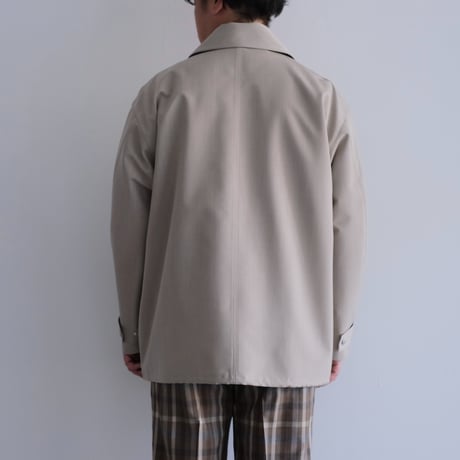 AURALEE / WOOL MAX CANVAS BLOUSON（Men's/TOP GRAY BEIGE）