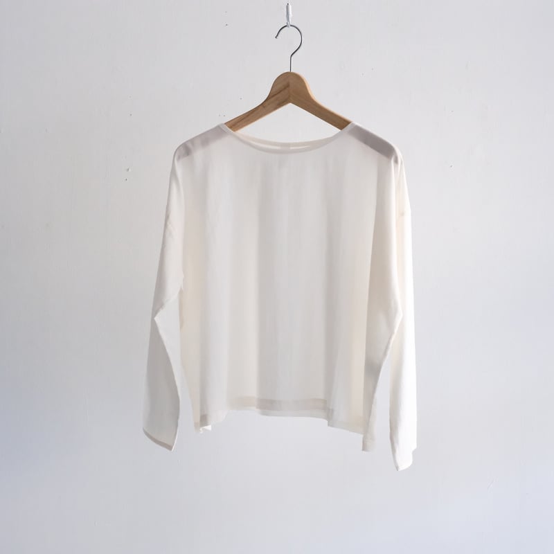 Yoli / Simple wide blouse（Lady 's/Off.white) |