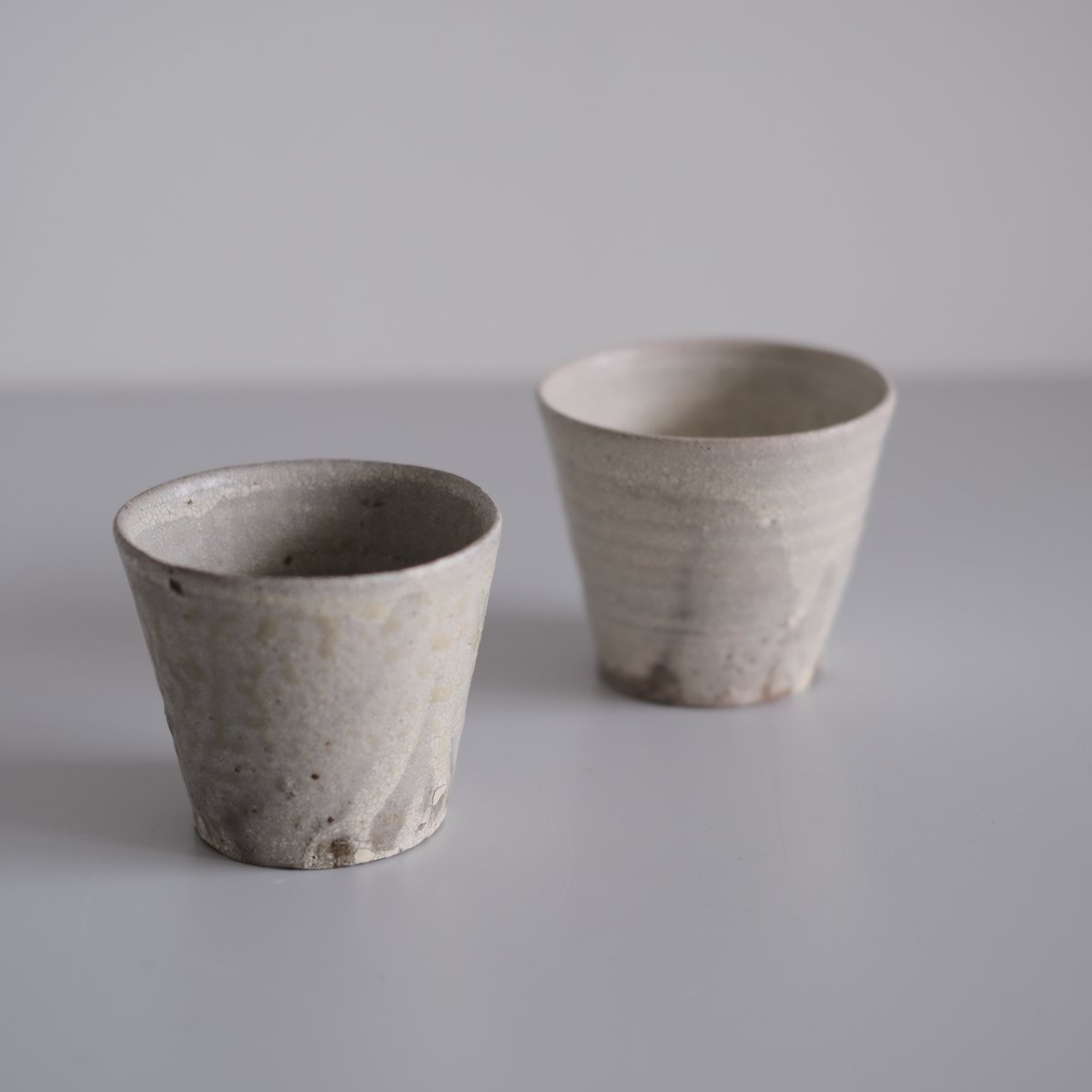 尾形アツシ 白ヒビ手めし碗 2個セット 白ヒビ手めし碗 | - うつわ祥見KAMAKURA web shop