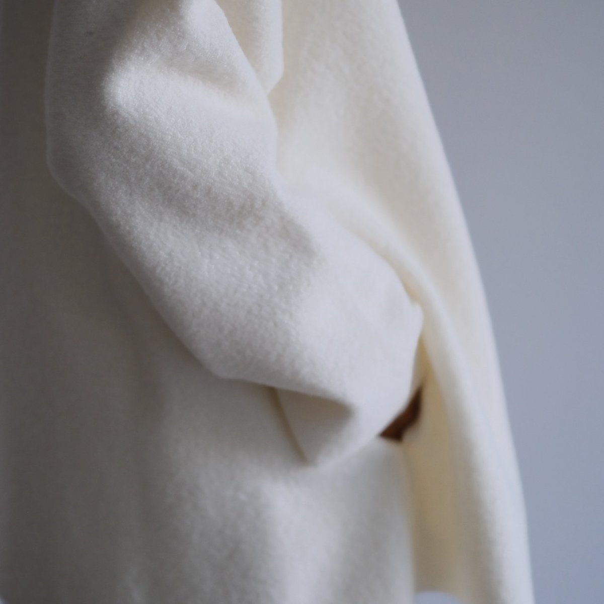 Yoli / Felted Wool jacket (Lady's、Men's/white)