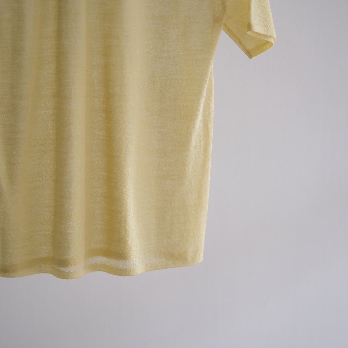 AURALEE / HARD TWIST HIGH GAUGE WOOL SILK KNIT AURALEE / HARD TWIST HIGH GAUGE WOOL SILK KNIT