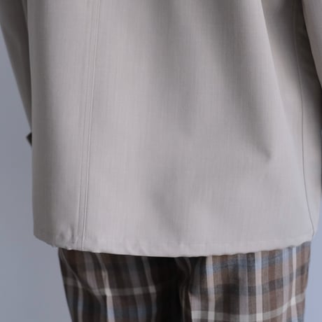 AURALEE / WOOL MAX CANVAS BLOUSON（Men's/TOP GRAY BEIGE）