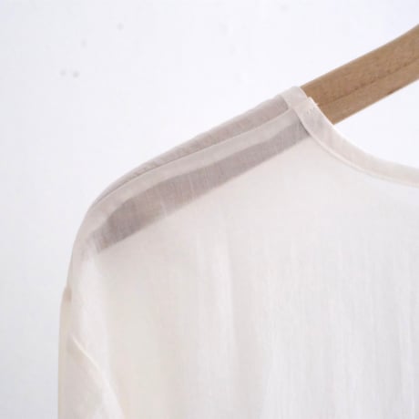 Yoli / Simple blouse（Lady ’s/Off.white)
