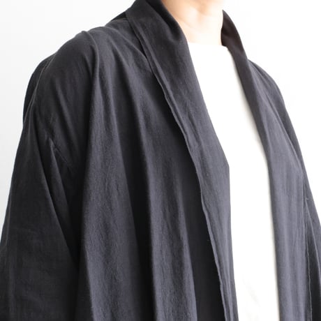 COSMIC WONDER /手織綿野良羽織り (lady's,men's /Black)