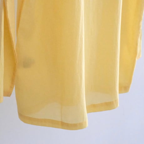 Yoli / Simple blouse（Lady ’s/Yellow)