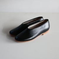 COSMIC WONDER ／Naturally-tanned leather folk shoes (Lady's/Black)