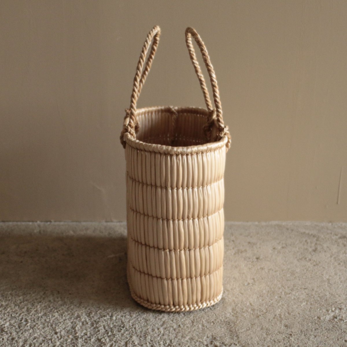 蒜山のがま細工/手提げ籠（L） | archipelago