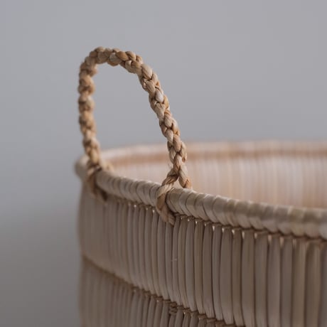 蒜山のがま細工/脱衣籠