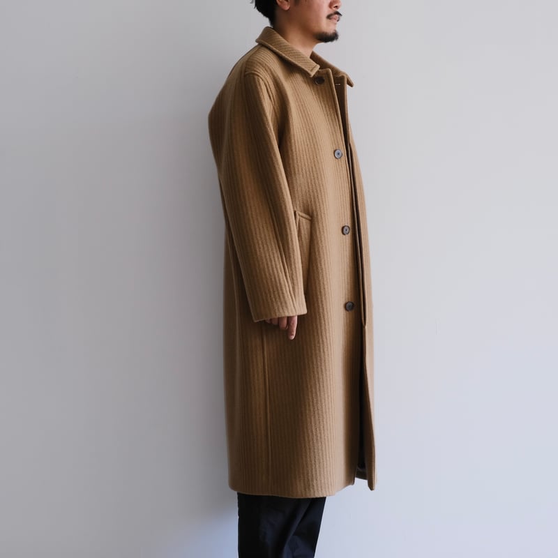 美中古 オーラリー AURALEE SPONGE WOOL P-COAT AURALEE SPONGE WOOL