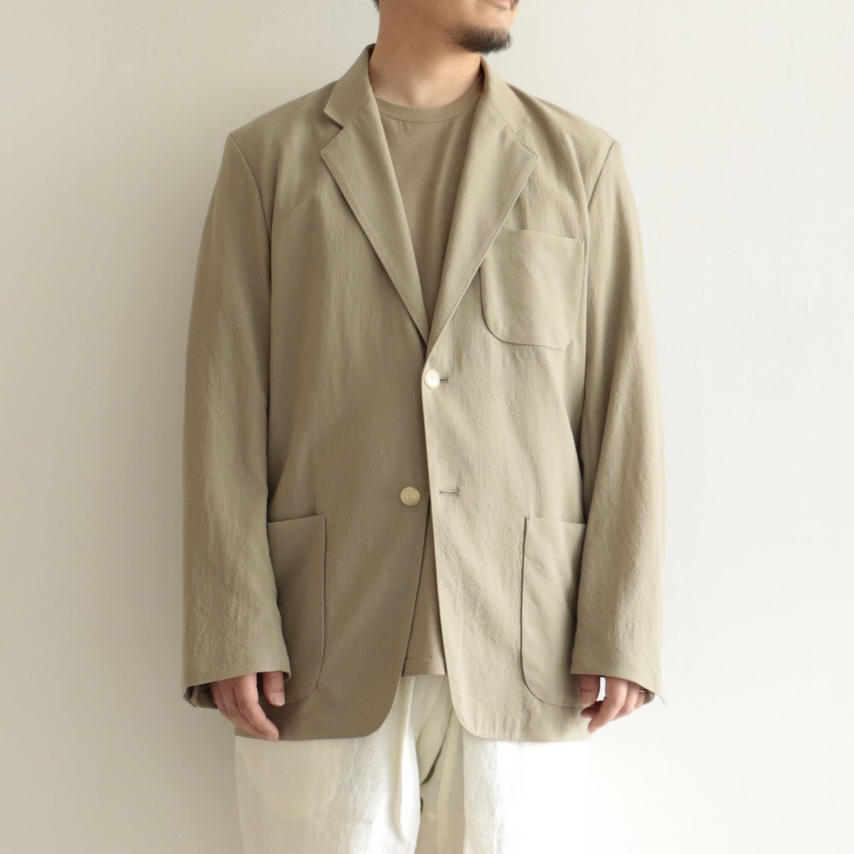 AURALEE / HARD TWIST WOOL VIYELLA JACKET(Men's/ AURALEE / HARD TWIST WOOL VIYELLA JACKET(Men's/