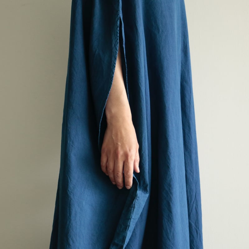COSMIC WONDER /Cotton paper voile circle dress COSMIC WONDER /Cotton paper voile circle dress