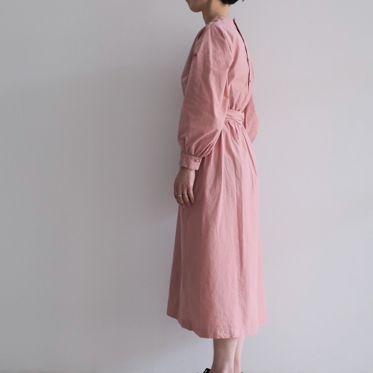 cosmic wonder オーガニックコットン ワンピース COSMIC WONDER /Organic cotton broadcloth wrappe