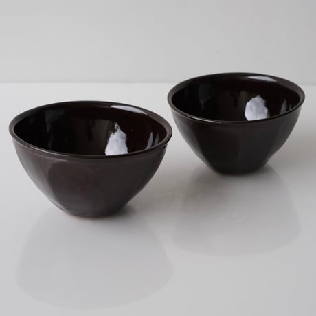郡司製陶所  /  飴ボウル小 (面取）