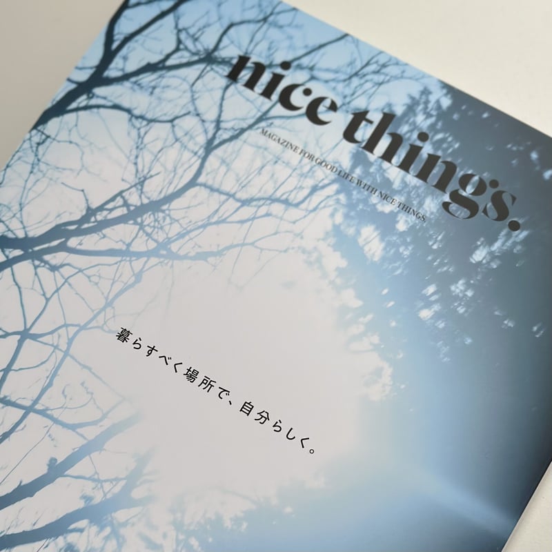 nice things. 雑誌 No.62〜69まで nice things./ナイスシングス.｜定期