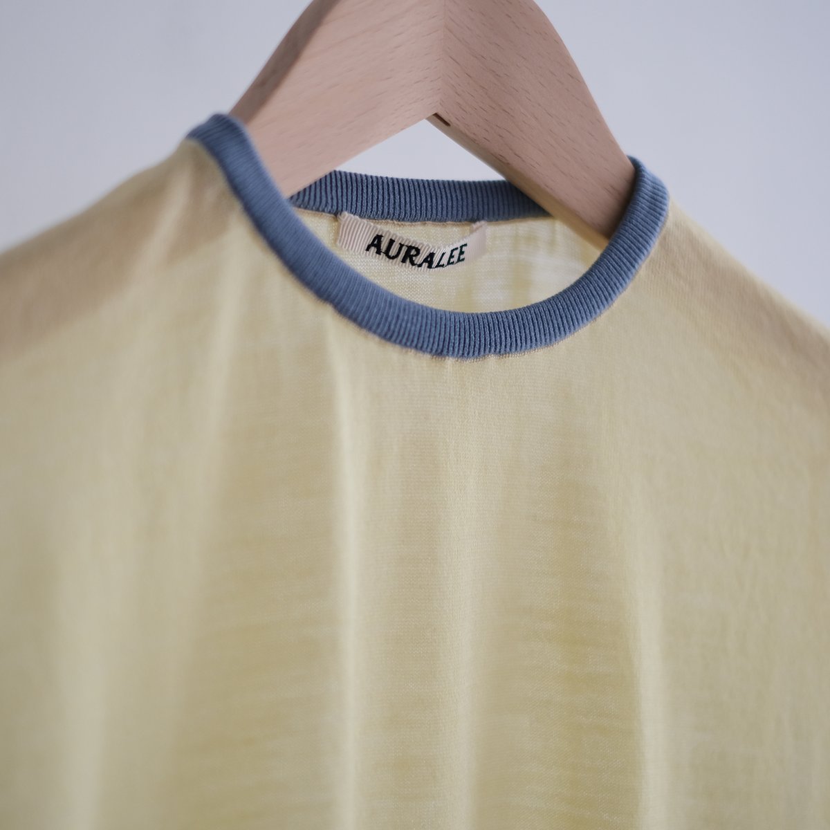 AURALEE / HARD TWIST HIGH GAUGE WOOL SILK KNIT AURALEE / HARD TWIST HIGH GAUGE WOOL SILK KNIT