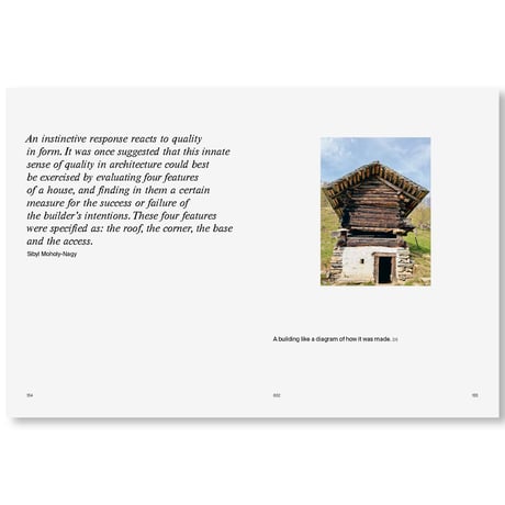 A WAY OF LIFE – NOTES ON BALLENBERG / Rolf Fehlbaum, Jasper Morrison, Tsuyoshi Tane