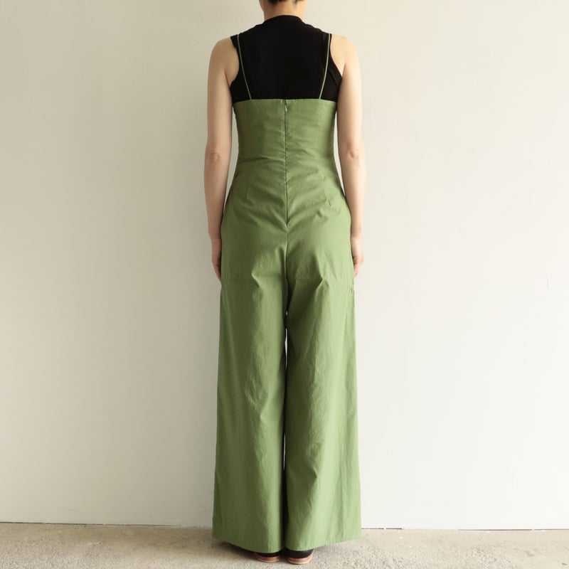AURALEE / WASHED FINX TWILL JUMPSUIT（Lady's/GRE...