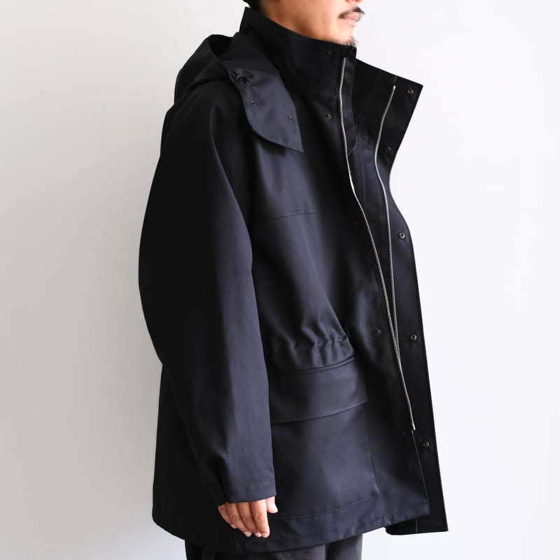 AURALEE コットンジャケット Auralee コットンウール ジャケット | ブラック | FARFETCH JP