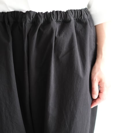Yoli / Cotton eazy pants (Lady's、Men's /Black)