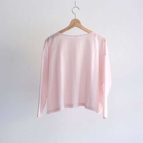 Yoli / Simple wide blouse（Lady ’s/Pink)