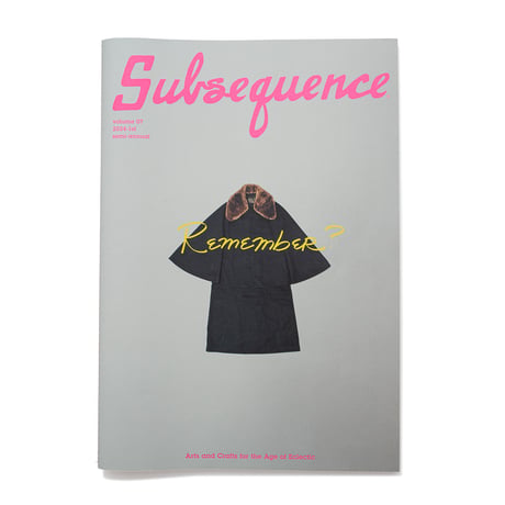 Subsequence Magazine vol.7