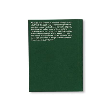 A BOOK OF THINGS / Jasper Morrison
