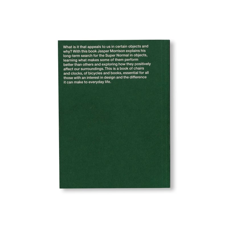 A BOOK OF THINGS / Jasper Morrison | archipelago