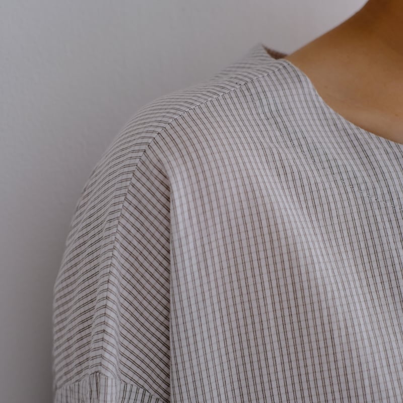 Yoli / Check boatneck onepiece | archipelago