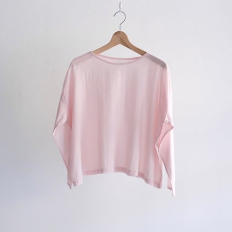 Yoli / Simple wide blouse（Lady ’s/Pink)