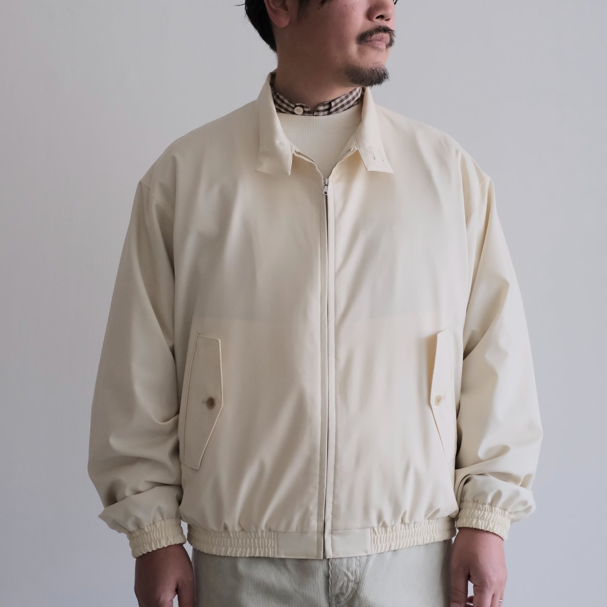 AURALEE /SUPER FINE TROPICAL WOOL ZIP BLOUSON(M AURALEE /SUPER FINE TROPICAL WOOL ZIP BLOUSON(M