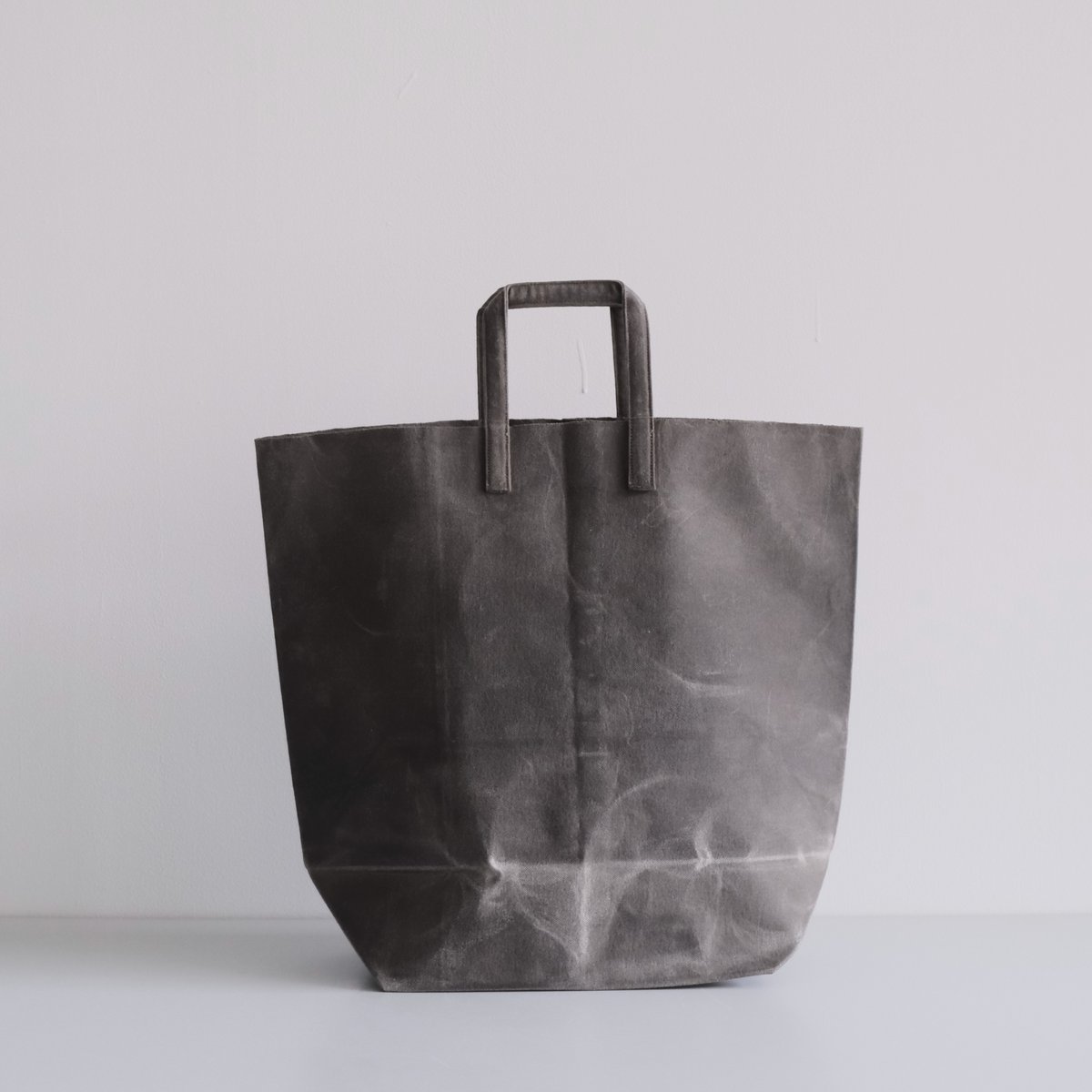 瀧川かずみ/FUNAGATA BAG L（Short/Charcoal) | archipelago