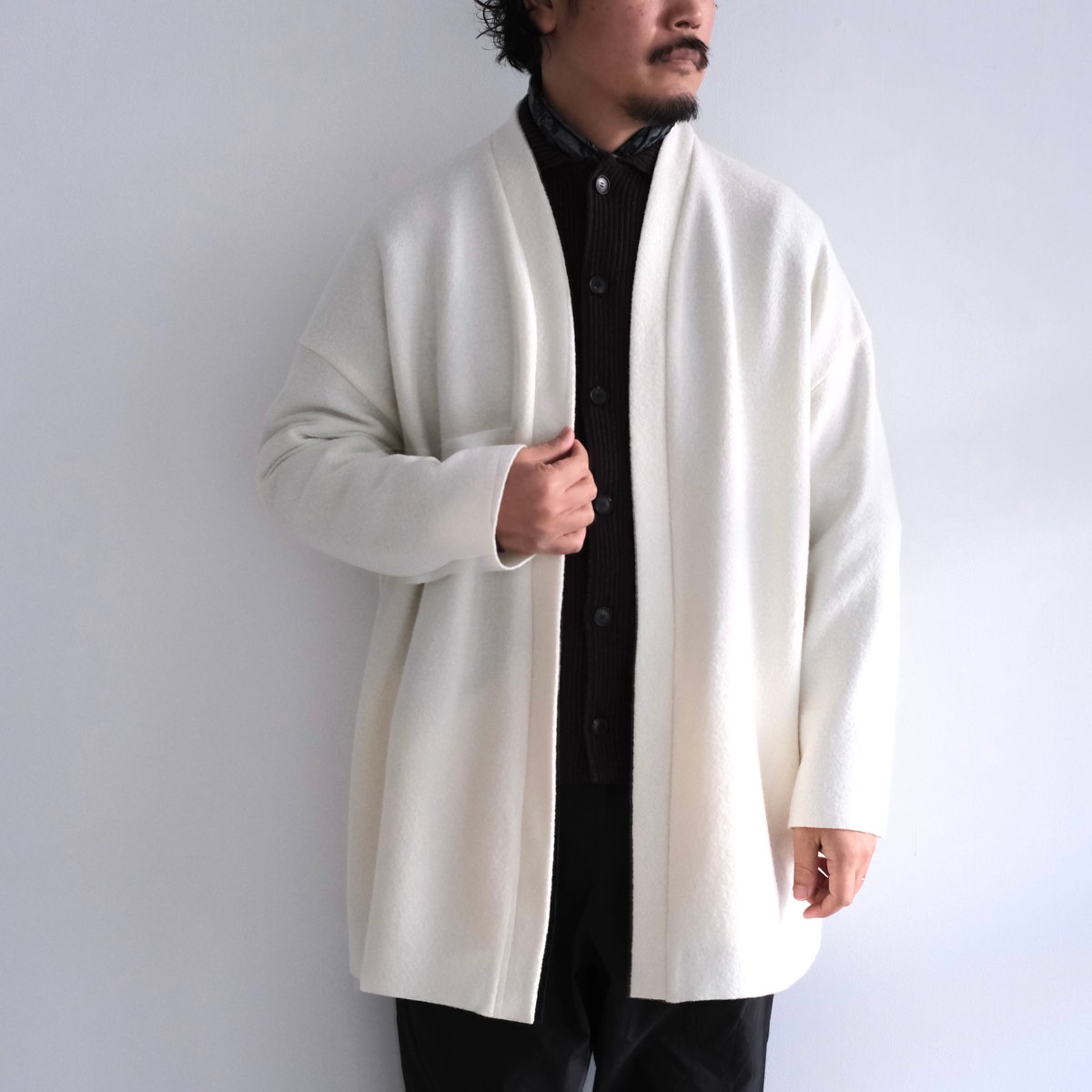 Yoli / Felted Wool jacket (Lady's、Men's/white)