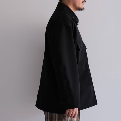AURALEE / WOOL MAX CANVAS BLOUSON（Men's/BLACK）