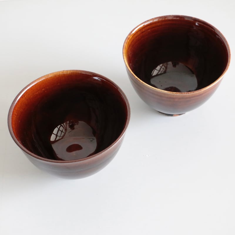 郡司製陶所 / 花器飴色