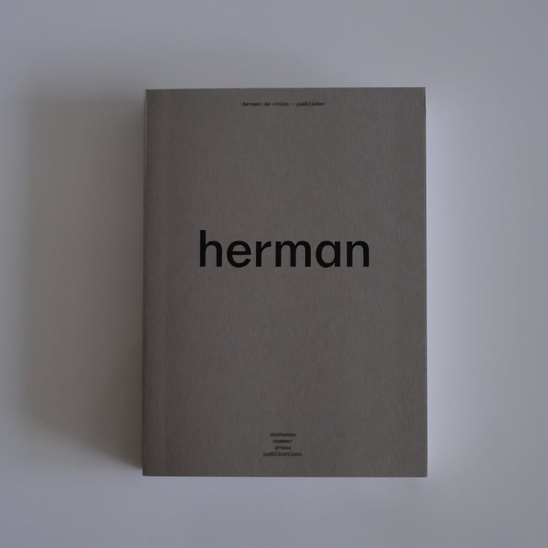 HERMAN DE VRIES - PUBLISHER / Herman De Vries |