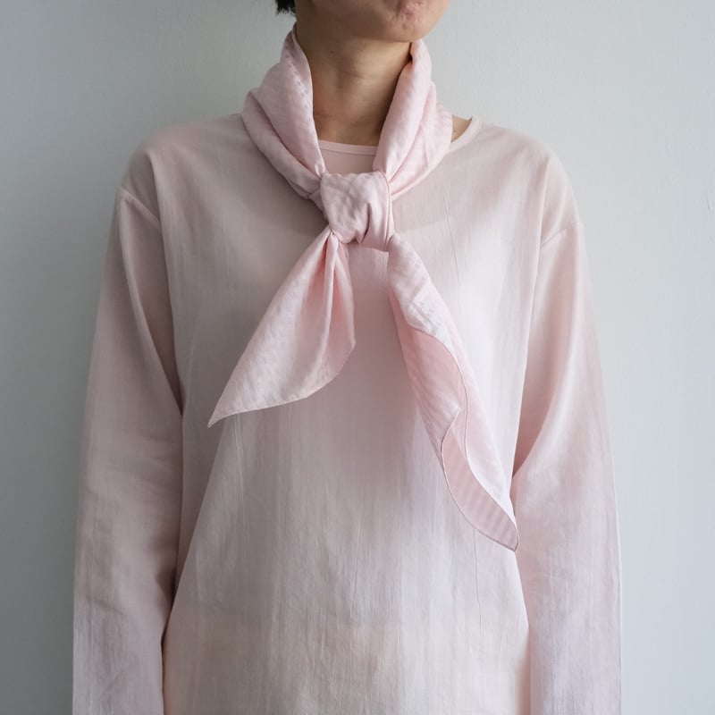 Yoli / Gingham scarf（Pink×Pink) | archipelago