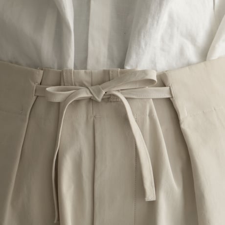 pssst,sir  /slip pants (Men's,Lady's/White)