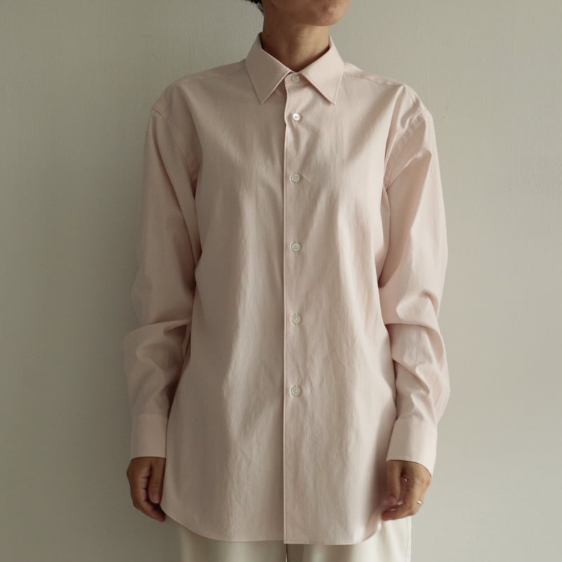 AURALEE / WASHED FINX TWILL SHIRT（Lady's/LIGHT 