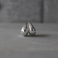 《B級品・傷あり》SALE　P11-シルバードロップピアス中
