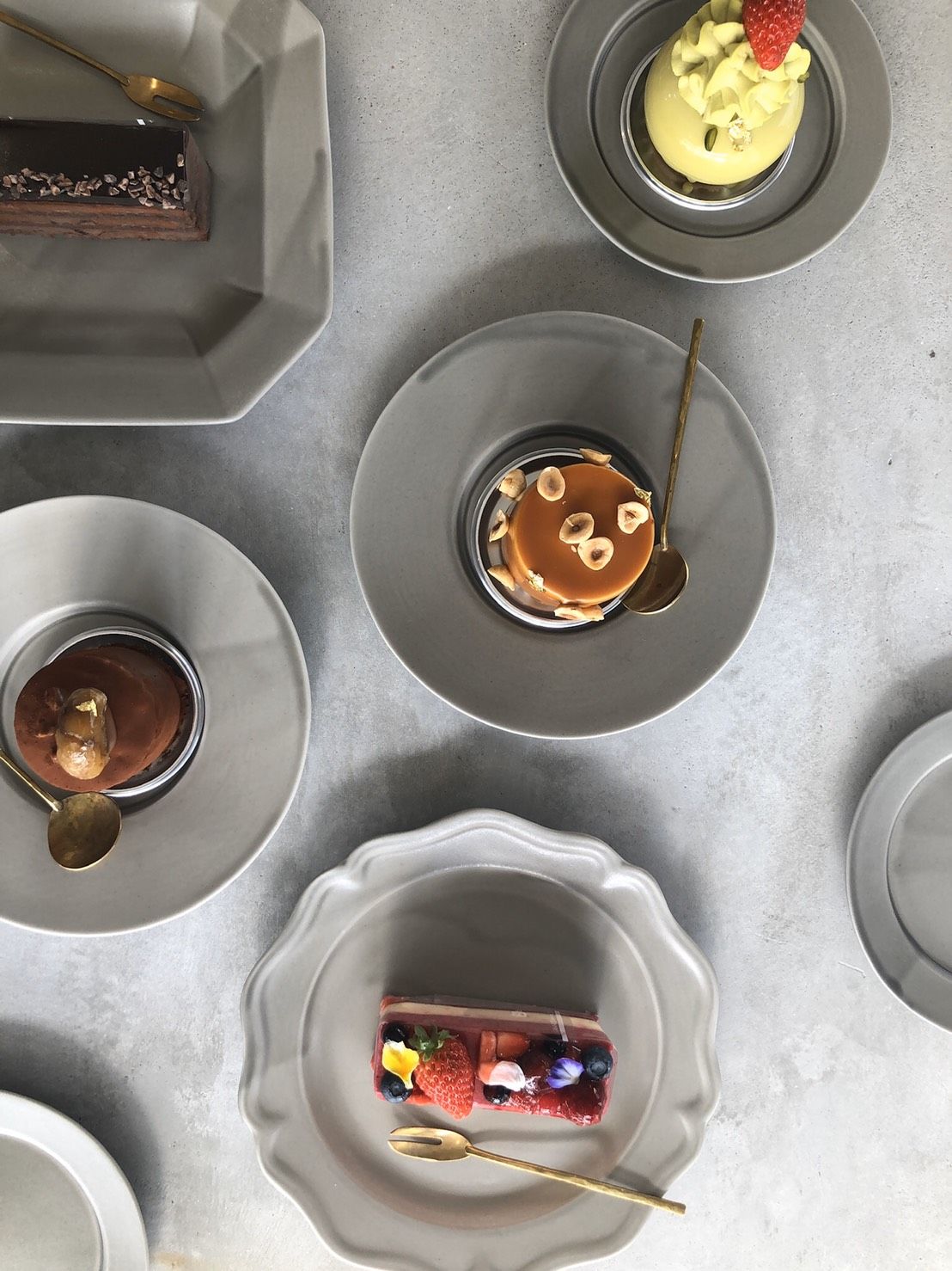 亀田文 7寸ピューターリム皿 ブラック | sette