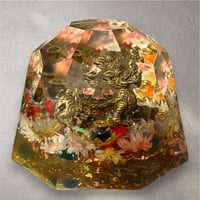 邪気を退け財を呼び込む四霊獣〜龍亀(ロングイ)オルゴナイト・限定