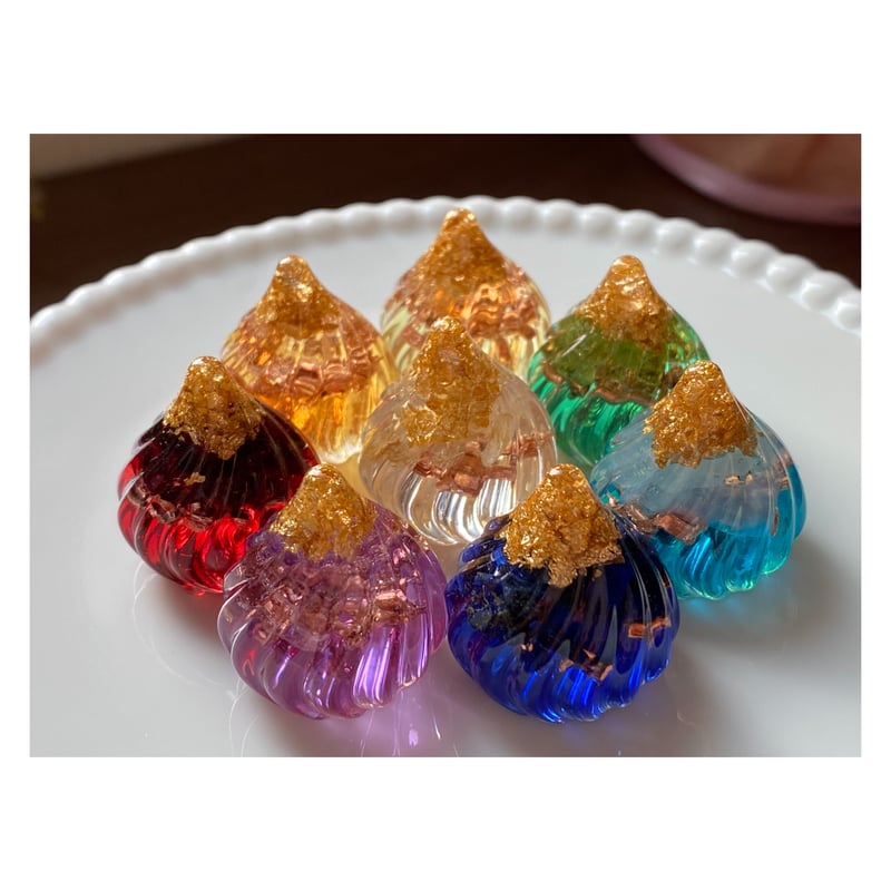 自分を変える☆宝珠オルゴナイト（願い叶えるメモリーオイル封入