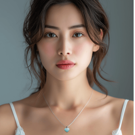 【完売】地球を癒すヒーラーのアクアエーテルミニハート（小）