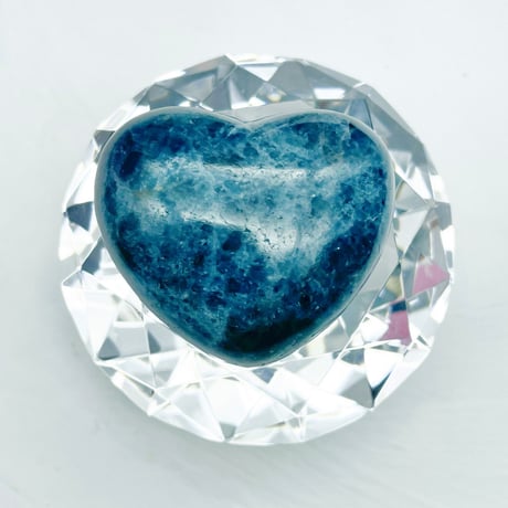 癒し龍のミマモリイシ（ディープブルーアパタイト）