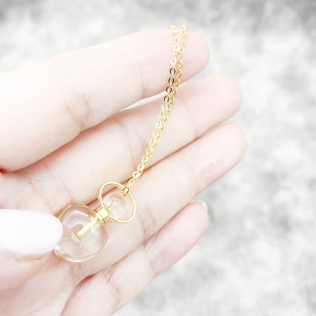 【完売】次元上昇を促す天使のエンチャントクリスタル・オイルペンダント（シルバーチェーン）