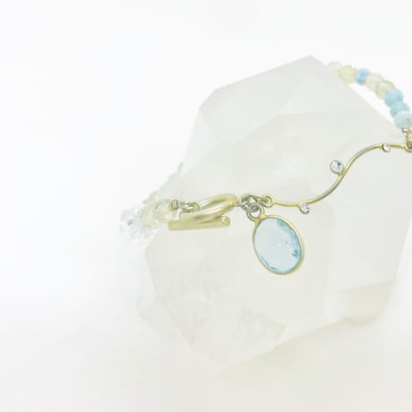 【完売】恋愛・結婚・円満成就・水の波動の「海に映る月ブレス」
